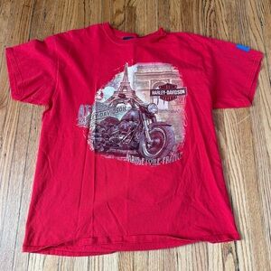 Vintage Harley-Davidson Paris Etoile-France Shirt